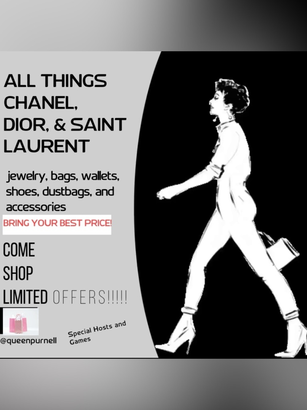 All Things Chanel, Dior & Saint Laurent Sale